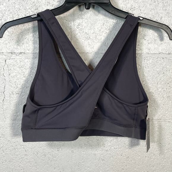 Ideology Plus Size Medium Impact Sports Bra, gray 1X - Picture 5 of 7